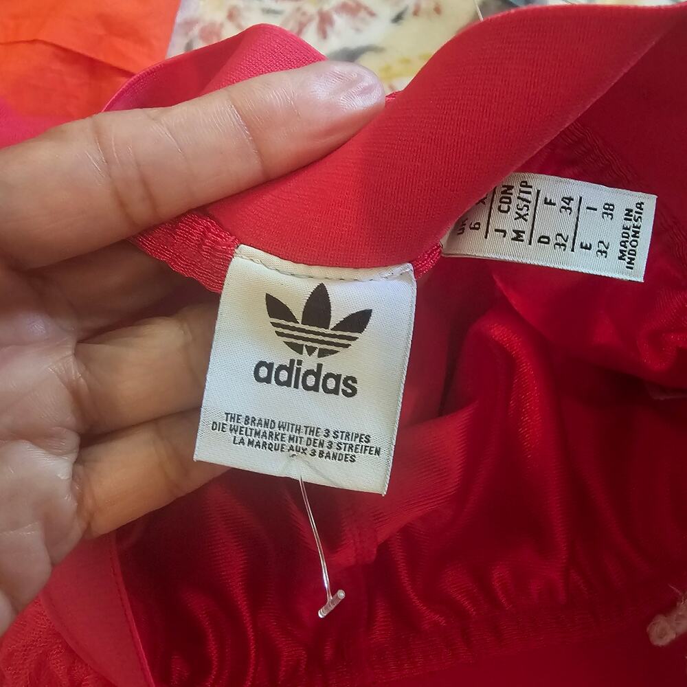 Adidas Originals Red Tulle Skirt Size XS - Picture 6 of 9